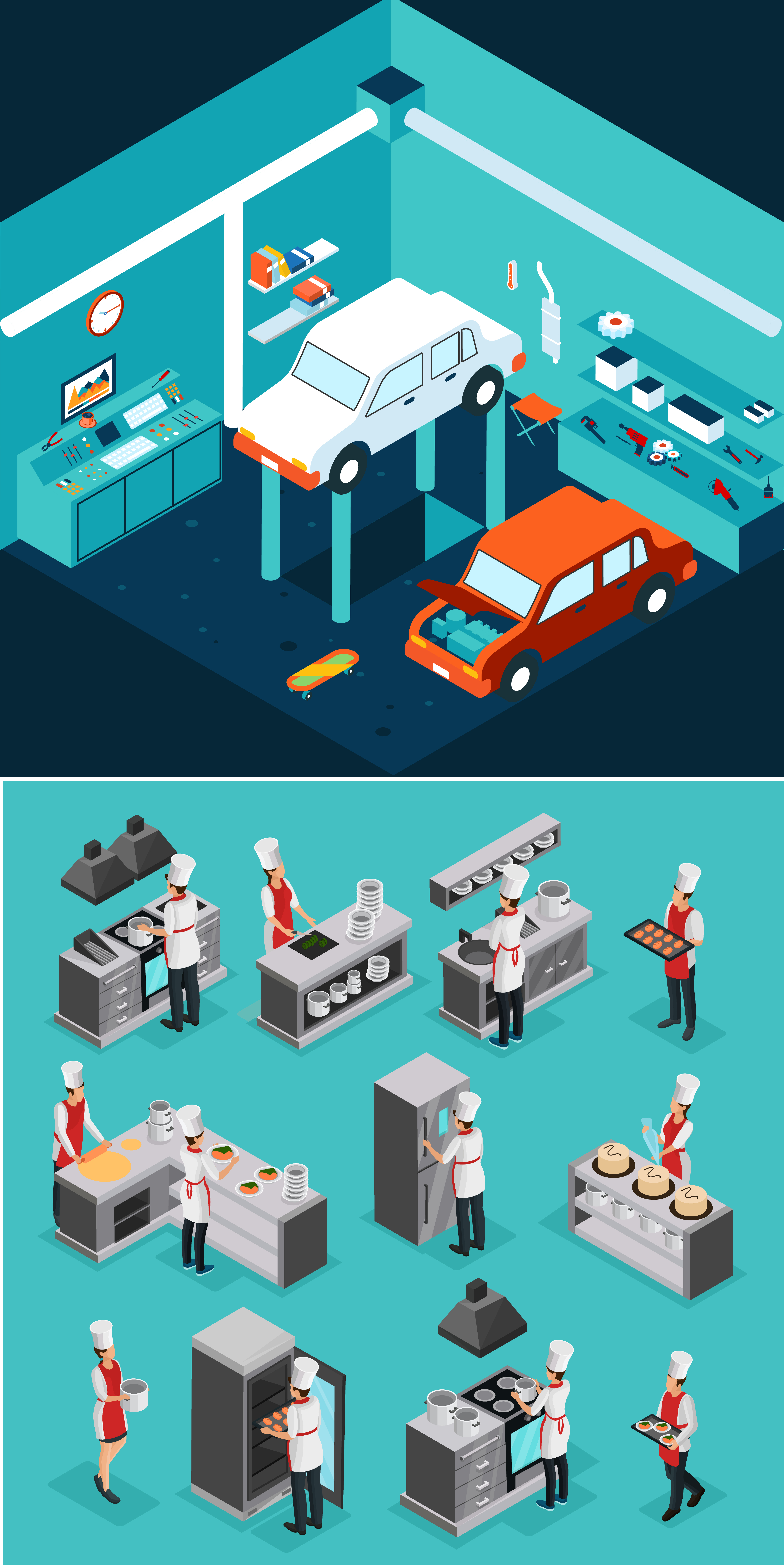 Finance for business equipment: catering, garage, industrial, security, HVAC