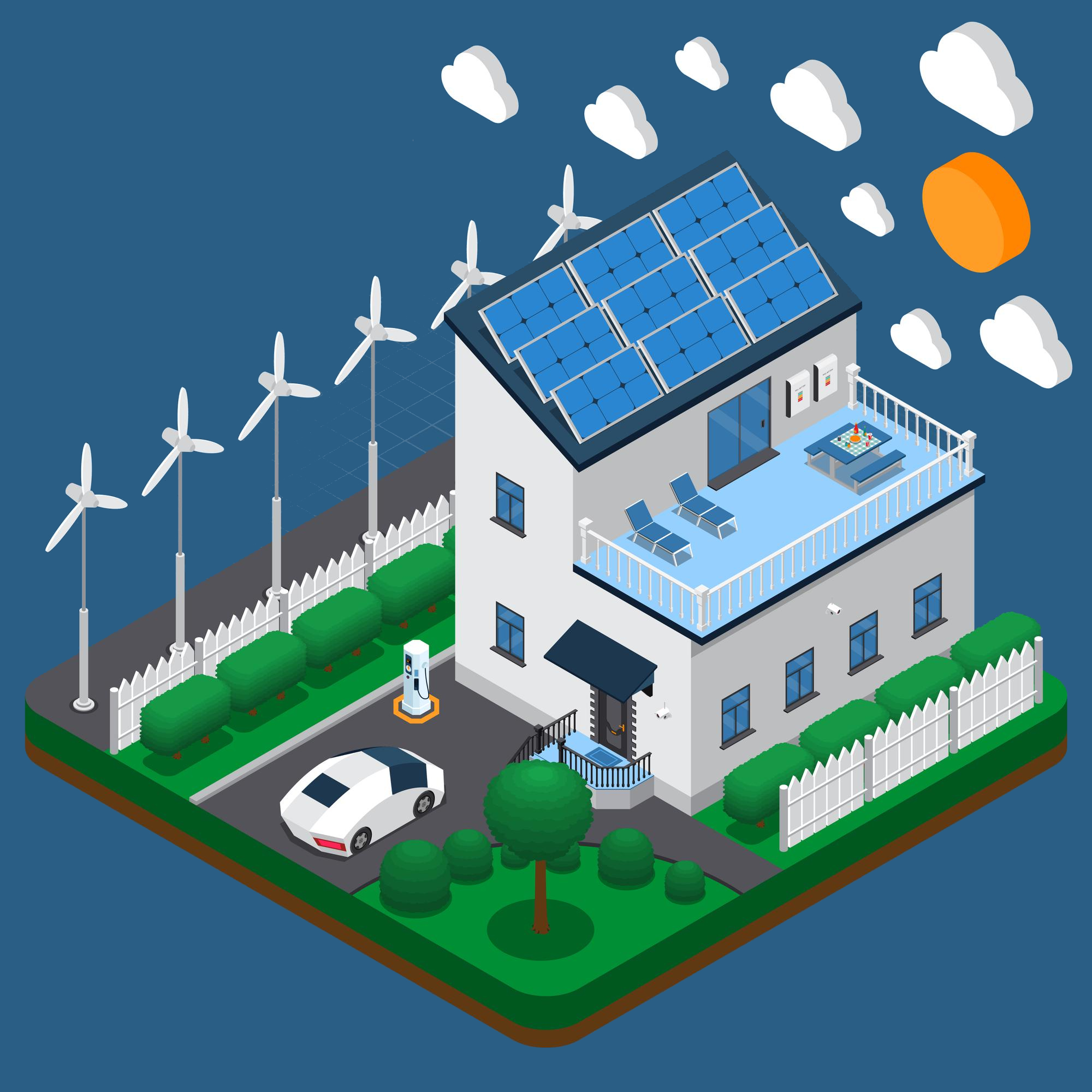 Green energy project finance - solar PV, EV charging and renewables