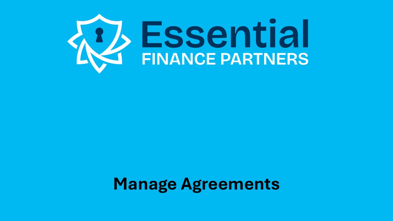 Customer: My Agreements thumbnail