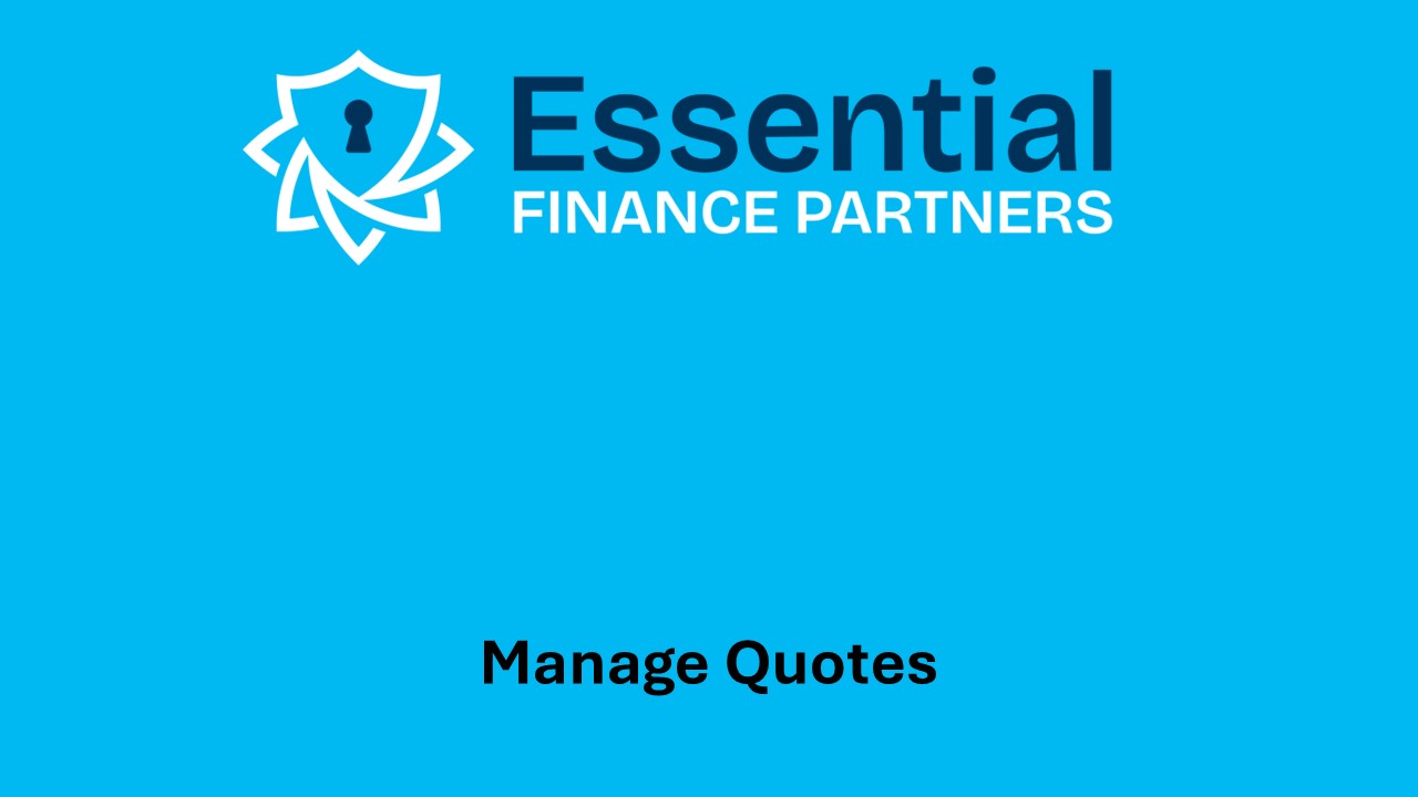 Customer: My Quotes thumbnail